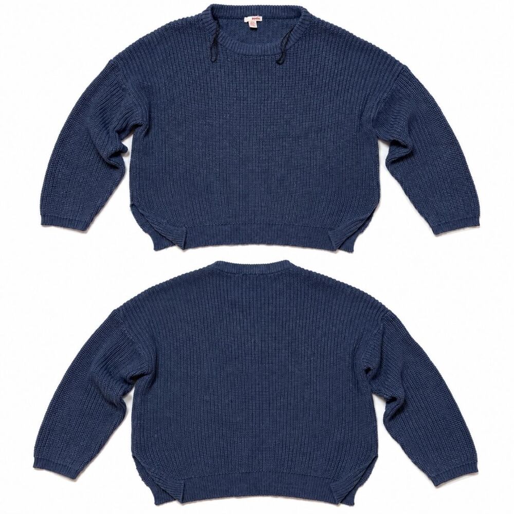 Bongo Women's Navy and Blue Jumper